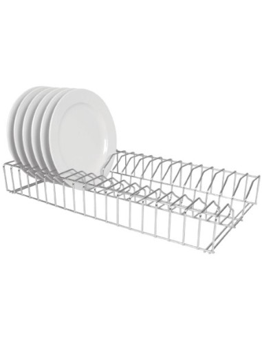 Support inox pour assiettes Vogue 915 mm