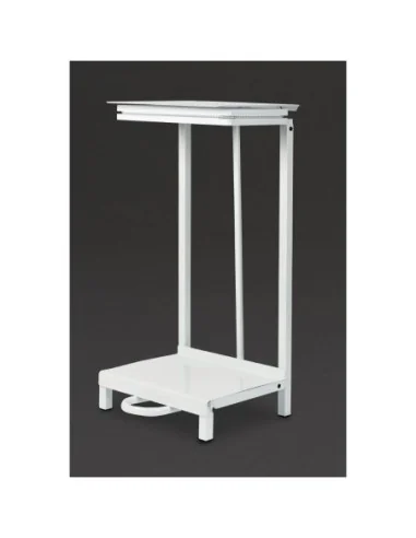 Support sacs poubelle Jantex blanc