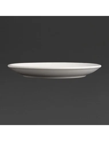 Assiette plate blanche Olympia Café 205mm (Lot de 12)