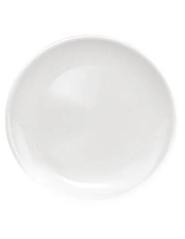 Assiette plate blanche Olympia Café 205mm (Lot de 12)
