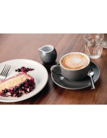 Assiette plate blanche Olympia Café 205mm (Lot de 12)