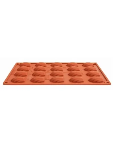 Plaque 20 mini-madeleines en silicone Pavoni Formaflex