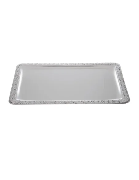 Plateau de service rectangulaire inox APS 420 x 310mm