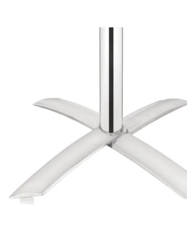 Table inox carrée à plateau basculant Bolero 600mm