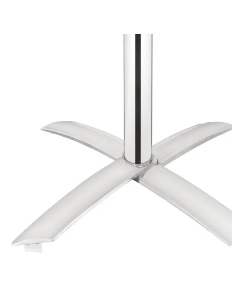 Table inox carrée à plateau basculant Bolero 600mm