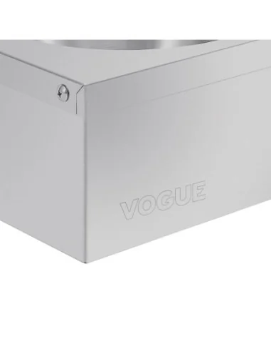Mini lave-mains inox Vogue
