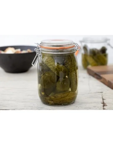 Bocal à conserves à clip 1L Vogue