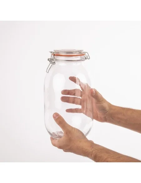 Bocal à conserves à clip 3L Vogue