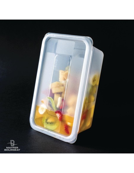 Boîte de stockage GN1/3 Matfer Bourgeat Modulus utilisation intensive 5L (Lot de 5)