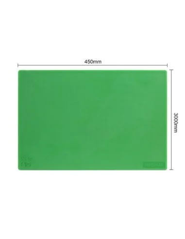 Ensemble de 7 planches à découper antibactériennes basse densité Hygiplas 10mm