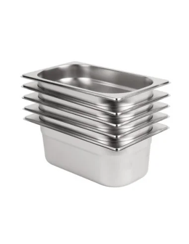Lot de 5 bacs GN1/4 Vogue