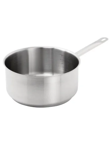 Casserole en inox avec couvercle Vogue 5L 