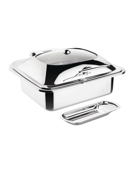 Ensemble chafing dish induction Olympia GN 1/2 avec support 