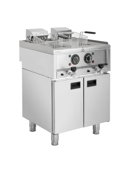 Friteuse électrique double cuve Buffalo Série 600 2x 8L