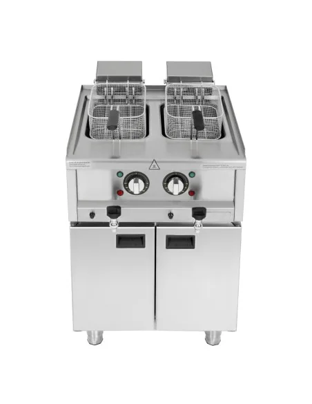 Friteuse électrique double cuve Buffalo Série 600 2x 8L