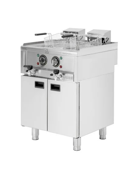 Friteuse électrique double cuve Buffalo Série 600 2x 8L
