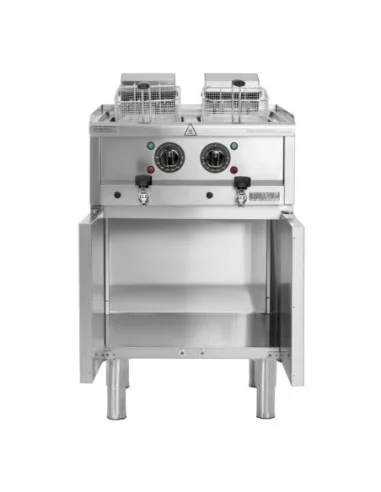 Friteuse électrique double cuve Buffalo Série 600 2x 8L