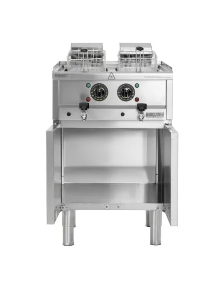 Friteuse électrique double cuve Buffalo Série 600 2x 8L