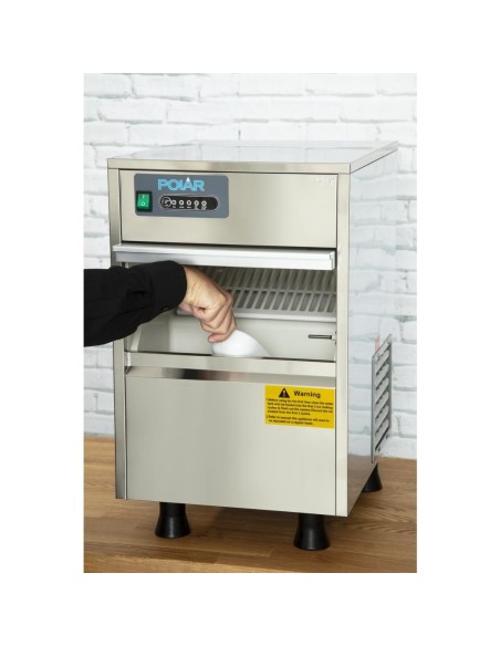Machine à glaçons dessous de comptoir 20kg Polar Série G