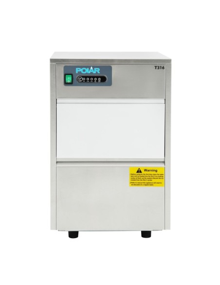 Machine à glaçons dessous de comptoir 20kg Polar Série G