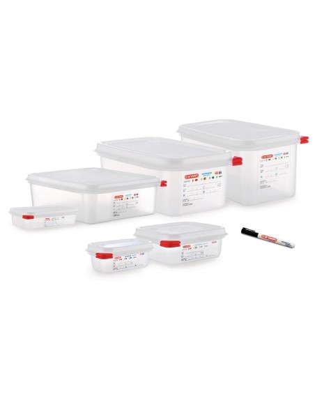 Boîte alimentaire GN 1/3 Araven 6L (Lot de 4)