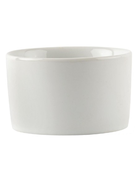 Ramequins contemporains blancs 80mm Olympia (Lot de 12)