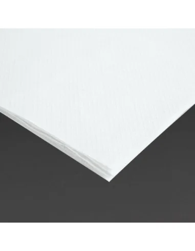 Surnappes blanches en papier Tork (lot de 25)