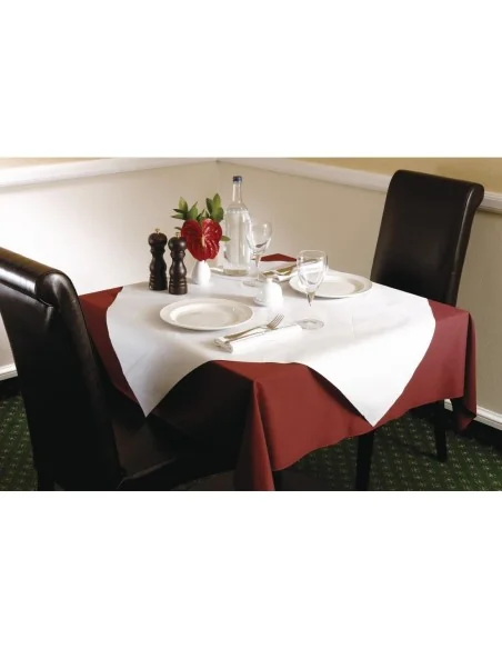 Surnappes blanches en papier Tork (lot de 25)