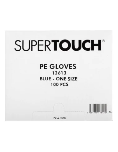 Gants jetables bleus (Lot de 100)