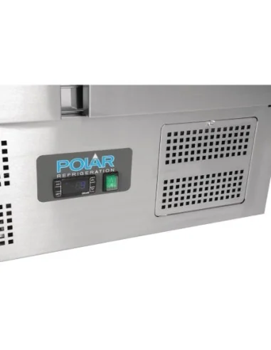 Table réfrigérée positive compacte 2 portes 240L Polar Série G