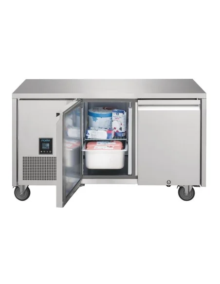 Table réfrigérée négative 2 portes Polar Serie U Premium 267L