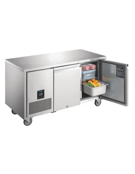 Table réfrigérée négative 2 portes Polar Serie U Premium 267L