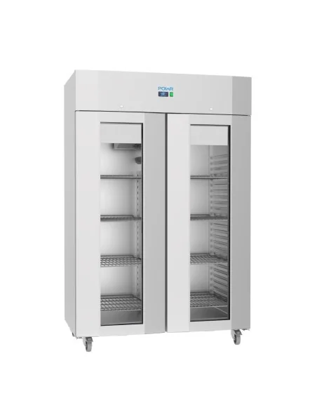 Vitrine réfrigérée négative double porte économe en énergie Polar Série U