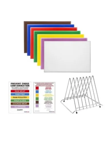 Ensemble de planches à découper haute densité Hygiplas épaisses