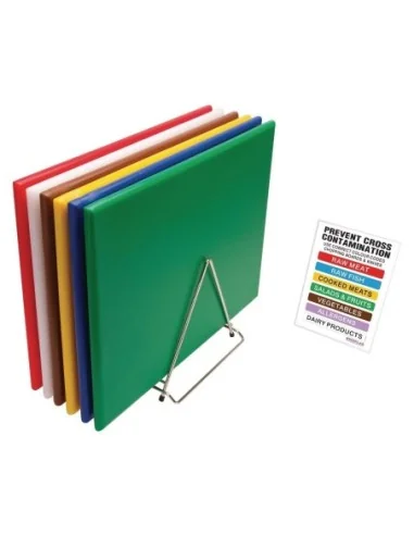 Ensemble de planches à découper haute densité Hygiplas très grande taille