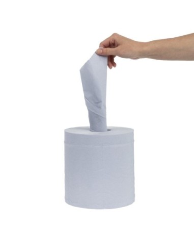 Bobines bleues à alimentation centrale 2 plis Reflex Tork (lot de 6)