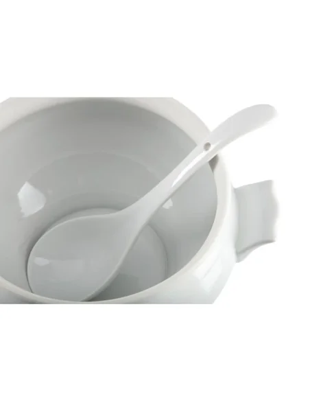 Soupière et louche Olympia Whiteware 2,5L