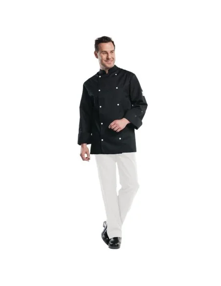 Veste de cuisine mixte Chaud Devant Firenze noire XL