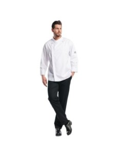 Pantalon de cuisine mixte Chaud Devant Nero noir 36