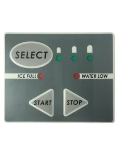 Panneau d'opération autocollant polaire