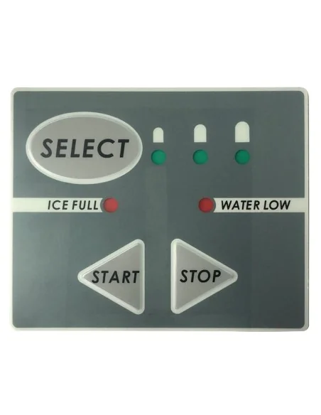 Panneau d'opération autocollant polaire