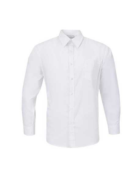 Chemise mixte Uniform Works manches longues blanche S