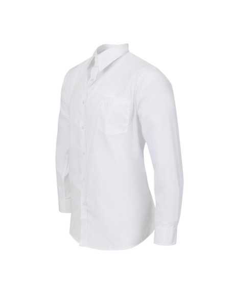 Chemise mixte Uniform Works manches longues blanche S