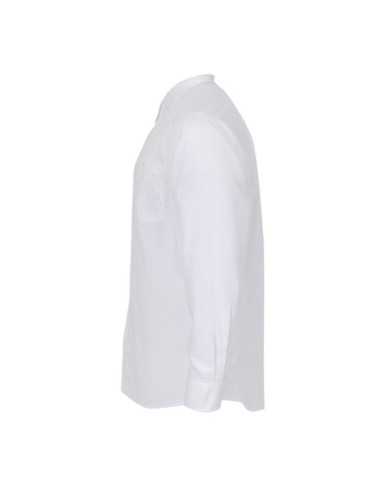 Chemise mixte Uniform Works manches longues blanche S
