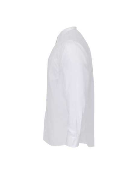 Chemise mixte Uniform Works manches longues blanche S