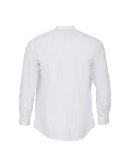Chemise mixte Uniform Works manches longues blanche S