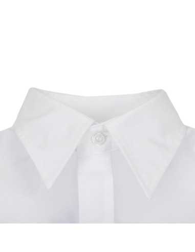 Chemise mixte Uniform Works manches longues blanche S
