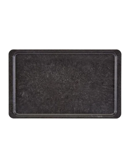 Plateau lisse en polyester Versa Cambro 530 x 325mm anthracite
