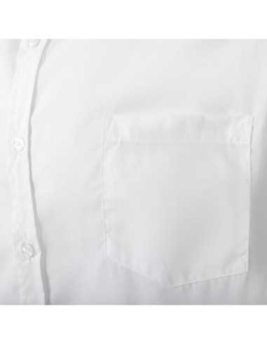 Chemise mixte Uniform Works manches longues blanche S