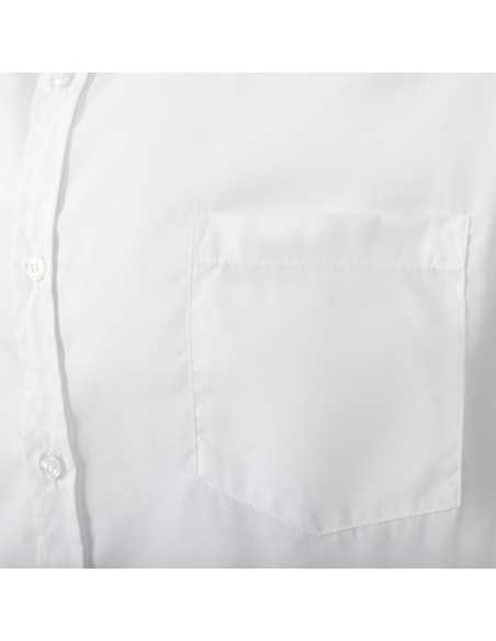 Chemise mixte Uniform Works manches longues blanche S